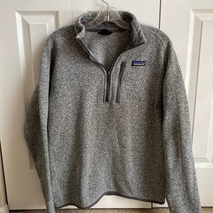 Grey quarter zip Patagonia, size L